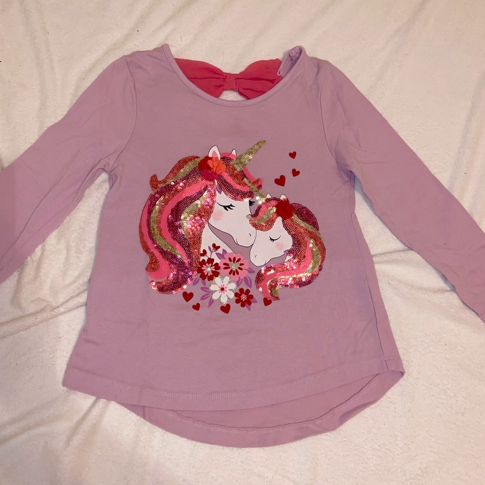 Isaac Mizrahi girls unicorn top